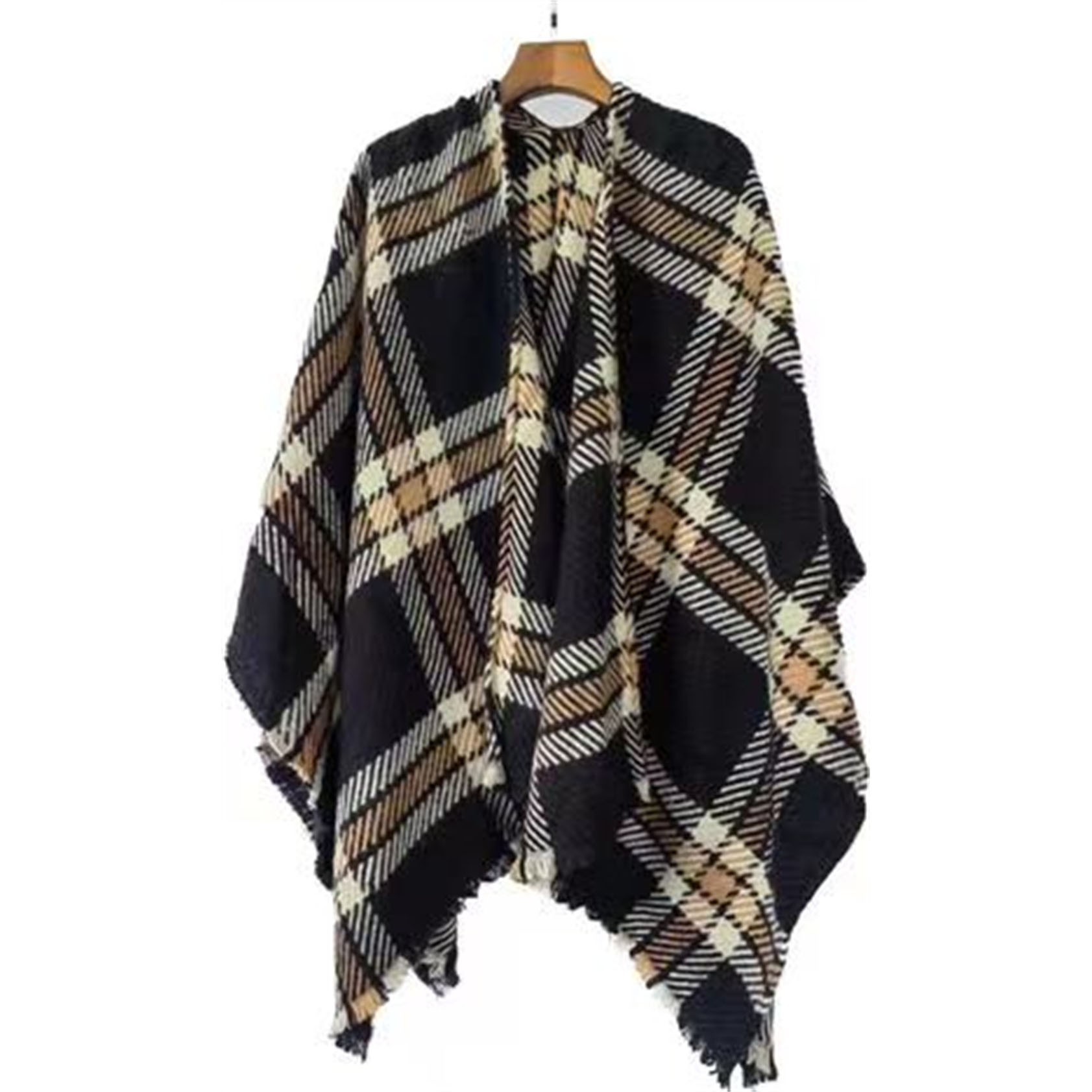 WOVEN PONCHO