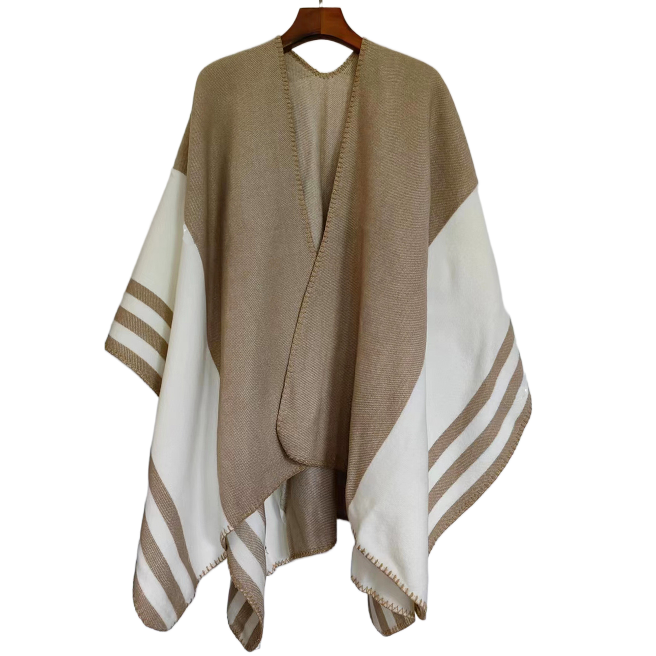 WOVEN PONCHO