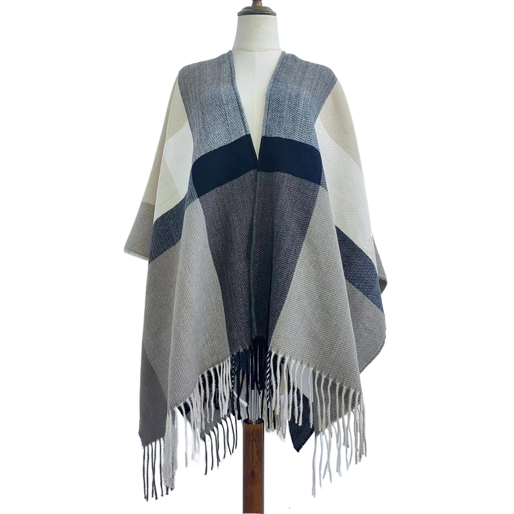 WOVEN PONCHO