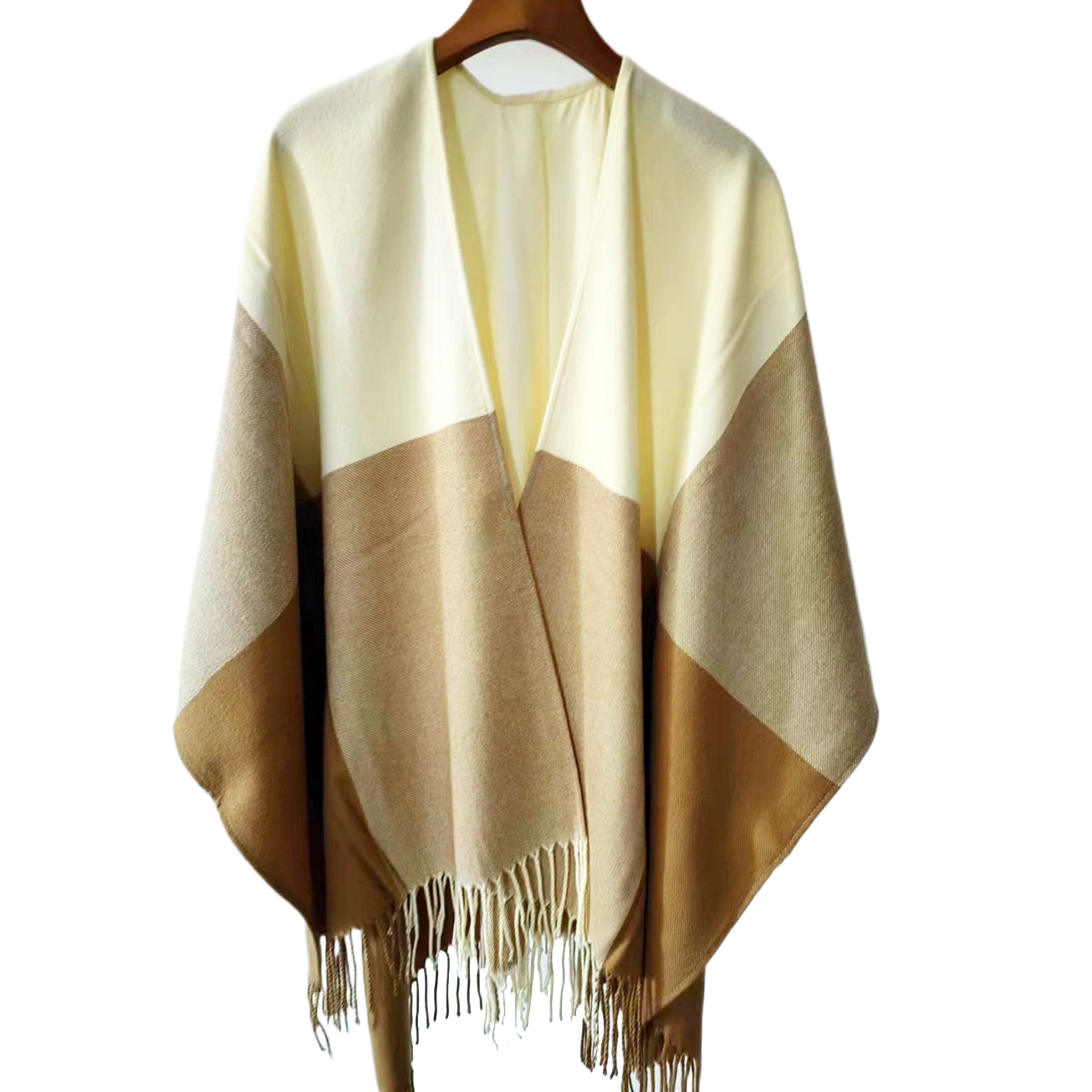 WOVEN PONCHO