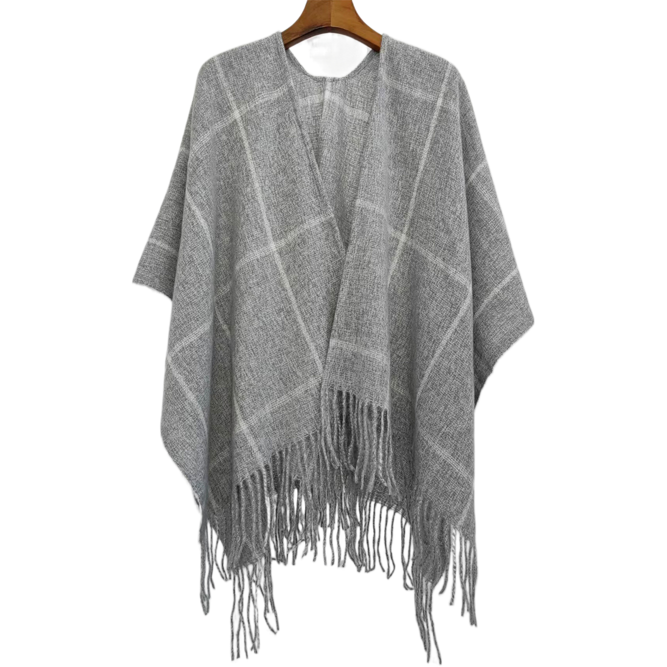 WOVEN PONCHO