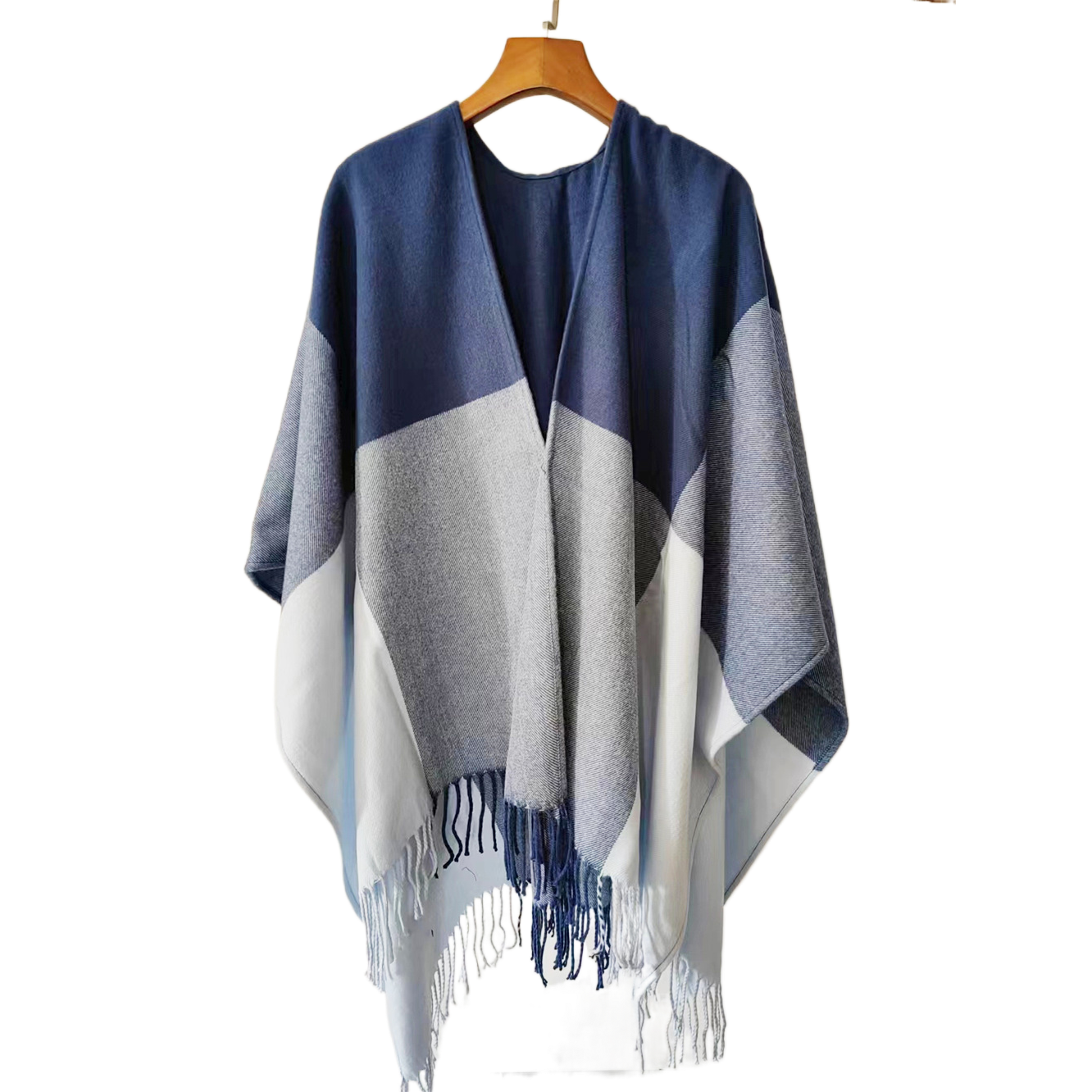 WOVEN PONCHO