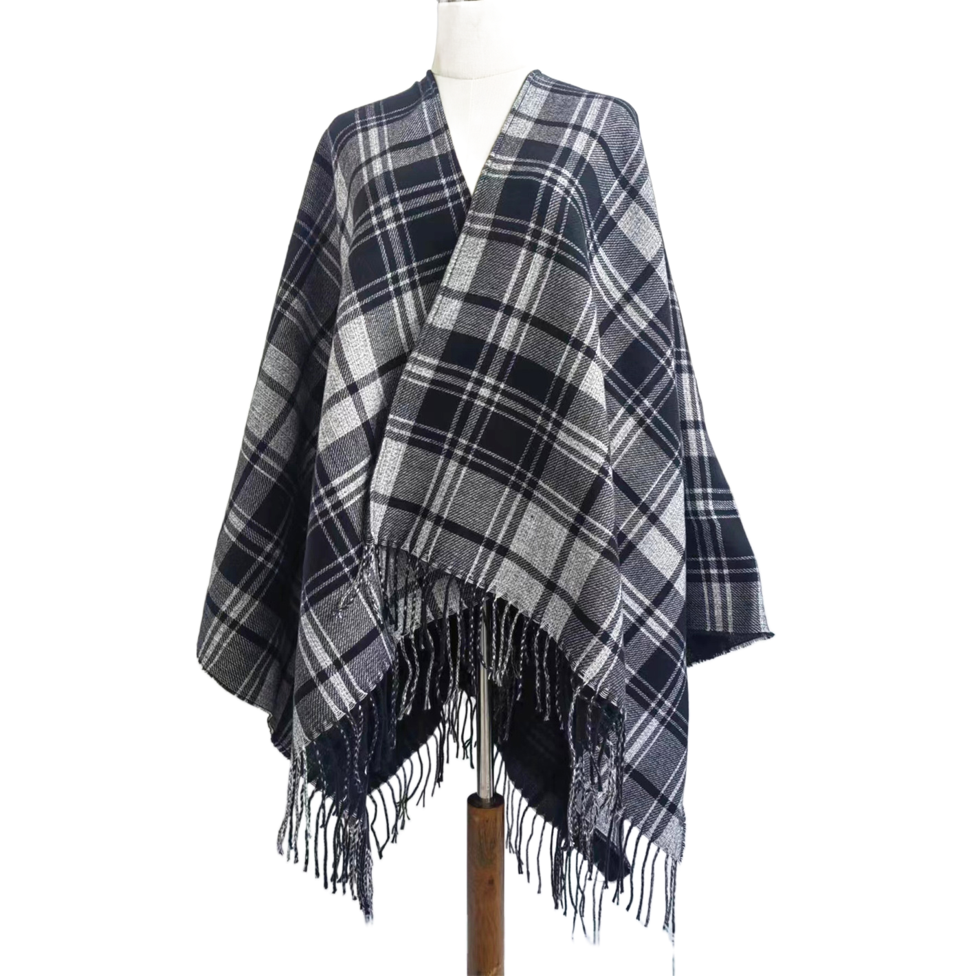 WOVEN PONCHO