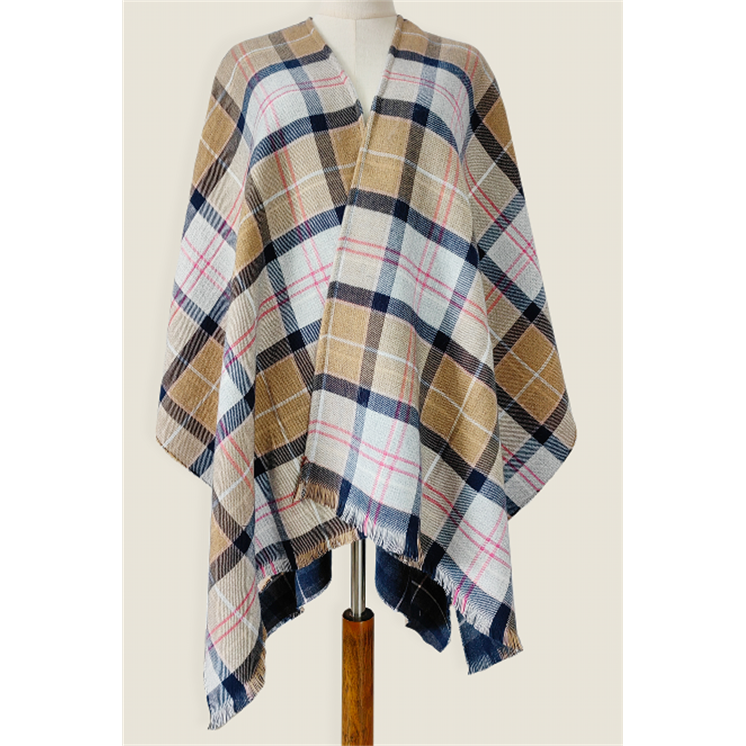 WOVEN PONCHO