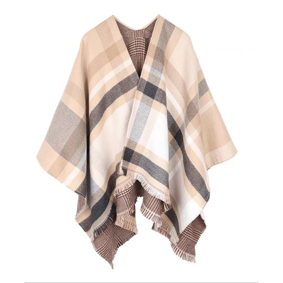 WOVEN PONCHO